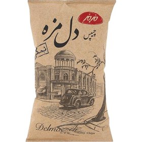 تصویر چیپس سنتی دل مزه نمکی الگانس 180 گرمی مزمز چیپس سنتی دل مزه نمکی الگانس 180 گرمی مزمز