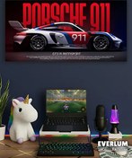 تصویر متال پوستر ماشین پورشه کد N214 