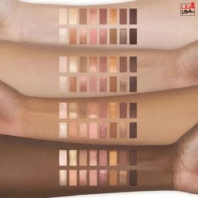 تصویر بیش از حد صورت که از این طریق پالت سایه سایه برهنه طبیعی متولد شده است Born This Way The Natural Nudes Eye Shadow Palette