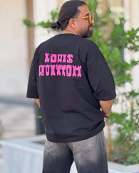 تصویر تیشرت چاپ LV ام شاپیا جنس ۲۸ نخ پنبه - سفید / XL 