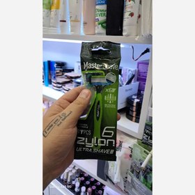 تصویر ژیلت 6لبه تک عددی مستر شیو 