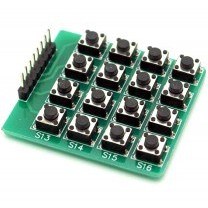 تصویر کیپد 4x4 ماتریسی Push Button Module 