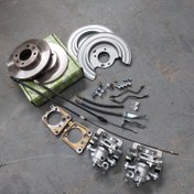 تصویر پک کامل قطعات تبدیل اکسل کاسه ای به دیسکی ELX (بهمراه کالیپر) 