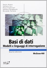 تصویر دانلود کتاب Basi di dati. Modelli e linguaggi di interrogazione ویرایش 4 کتاب ویرایش 4