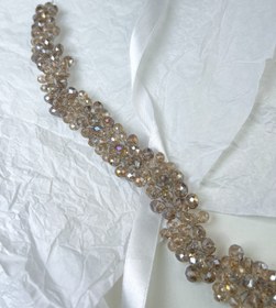 تصویر ریسه مو کرمی - بژ 