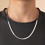 تصویر زنجیر ماری استیل ۶۰ سانتی متر 