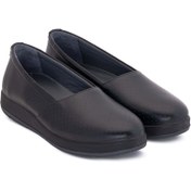 تصویر کفش کالج چرم طبیعی زنانه شیما مدل 0010 گرند 