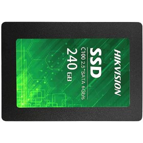 تصویر اس اس دی 240 گیگابایت 2.5 اینچ SATA هایک ویژن مدل C100 ا Hikvision C100 240GB SATA 3.0 Internal SSD Hikvision C100 240GB SATA 3.0 Internal SSD