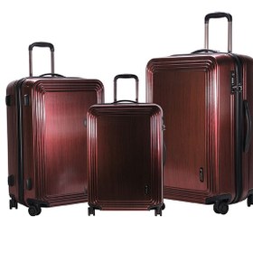 تصویر مجموعه سه عددی چمدان پولو کلاب مدل بورلی هیلز 