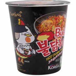 تصویر نودل لیوانی سامیانگ طعم مرغ داغ ۷۰ گرم 