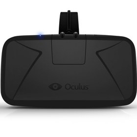 تصویر هدست واقعیت مجازی oculus rift dk2 