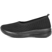 تصویر کفش راحتی زنانه شیما مدل ثریا رنگ مشکی 