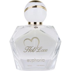 تصویر ادو پرفیوم زنانه مدل ایفوریا کالوین کلین حجم 100 میل هات لاو Hot Love Euphoria Calvin Klein Eau De Parfum For Women 100 ml