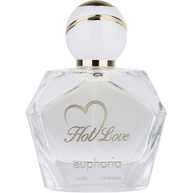 تصویر ادو پرفیوم زنانه مدل ایفوریا کالوین کلین حجم 100 میل هات لاو Hot Love Euphoria Calvin Klein Eau De Parfum For Women 100 ml