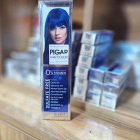 تصویر رنگ مو پیگار 100 میل بدون سولفات و پارابن رنگ C10 بلوند دودی پلاتینه خیلی روشن 