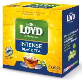 تصویر چای لهستانی لوید Loyd Black Intense چای سیاه بسته 20 عددی 