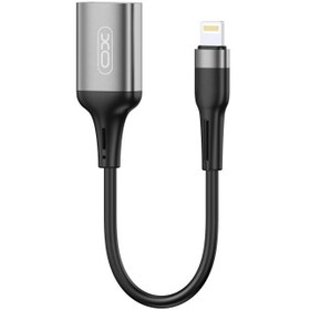 تصویر تبدیل OTG لایتنینگ به USB ایکس او Xo NB201 