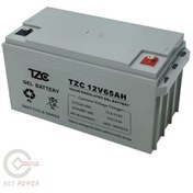 تصویر باتری 12 ولت 65 آمپر | ژل دیپ سایکل | TZC 