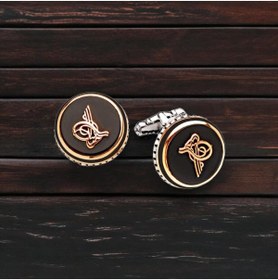 تصویر دکمه سردست مردانه | SilverPlus KG2610 