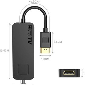 تصویر گیرنده DVB-T2 Dcolor 