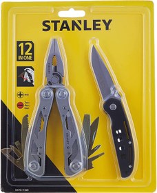 تصویر چند ابزار چاقوی تاشو مدل Stanley Folding Utility Knife Multi Tool - ارسال 20 روز کاری - ارسال 20 روز کاری 