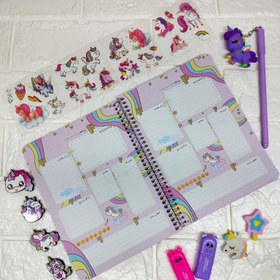 تصویر دفتر برنامه ریزی روزانه فانتزی سویل - یونیکورن 