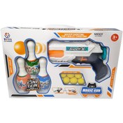 تصویر تفنگ آب‌پاش دوکاره مجیک گان مدل 648 ظرفیت کودک و خردسال 