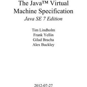 تصویر دانلود کتاب The Java Virtual Machine Specification. Java SE 7 Edition کتاب انگلیسی مشخصات ماشین مجازی جاوا. Java SE 7 Edition