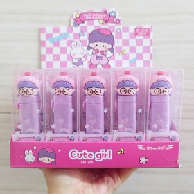 تصویر پاکن کاتری طرح دختر عینکی 