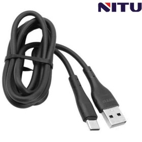 تصویر کابل (تبدیل) شارژ تایپ سی TYPE C نیتو NITU NC129 طول 1.2 متر 