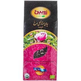 تصویر چای ممتاز گل سرخ ارگانیک180گرم زوبین Zubin premium organic damask rose tea 180g