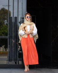 تصویر وست سوزن دوزی - فری سایز تا ۴۲ / ۵ 