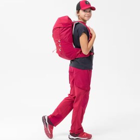 تصویر کوله پشتی کچوا کودکانه 18 لیتری Quechua Kids Outdoor Backpack - 18 L - Cherry Red - MH500 