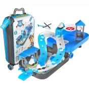 تصویر پارکینگ چمدانی سگ های نگهبان 