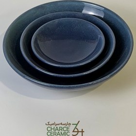 تصویر ست پذیرایی 3تکه آبی 