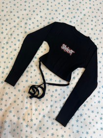 تصویر کراپ آستین فینگردار 