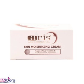 تصویر کرم بازسازی کننده و جوان ساز پوست اریس حاوی روغن آرگان Aris Moisturizing Cream Argan Oil & Vitamin E