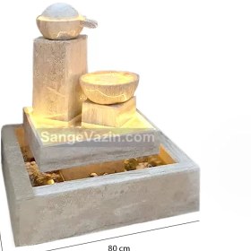 تصویر آبنما سنگی درنا 