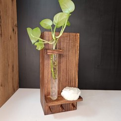 تصویر کاور لوله گاز چوبی دلسی وود 