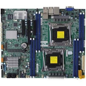 تصویر مادربرد سرور سوپرمیکرو MBD-X10DRL-CT-O سوکت 2011 Supermicro MBD-X10DRL-CT-O LGA 2011 Server Motherboard