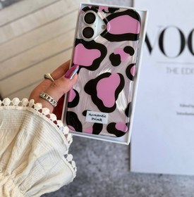 تصویر قاب پلنگی صورتی - Xiaomi Redmi A5 / Poco C71 Pink Leopard Case