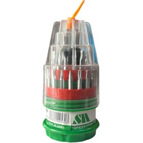 تصویر پیچ گوشتی 31پارچه لیوانی 