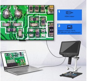 تصویر میکروسکوپ دیجیتال ANDOSTAR مدل AD409 Pro 