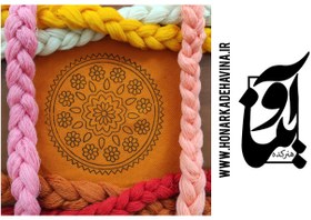 تصویر Price and purchase of raw woolen pate size 18 x 18. First class material. White and colored 