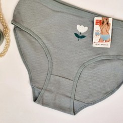 تصویر شورت اسلیپ زنانه ( گل لاله ) women's under wear