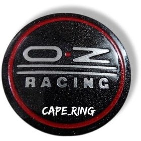 تصویر کاپ رینگ oz racing تعداد 4عدد قاب درپوش تورینگی چرخ ماشین اوزد ریسینگ 