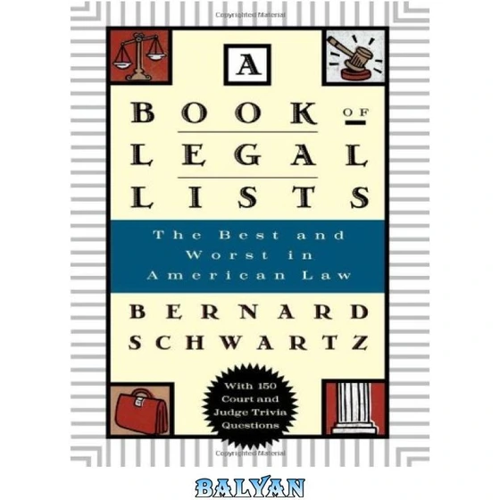 خرید و قیمت دانلود کتاب A Book of Legal Lists: The Best and Worst in ...