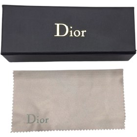 تصویر قاب عینک مگنتی طرح دیور dior sunglass case
