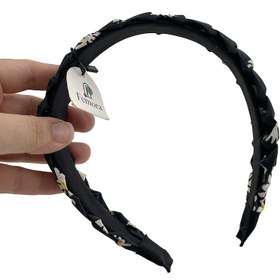 تصویر تل بافت طرح دار 