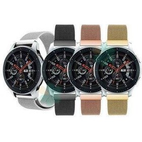 تصویر بند فلزی ساعت هوشمند سامسونگ Galaxy Watch 46mm مدل حصیری 